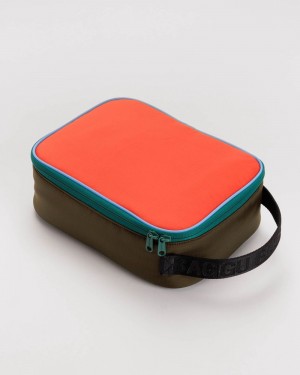 Bolsa De Almuerzo Baggu Lunch Box Marrones | 486532-JTN