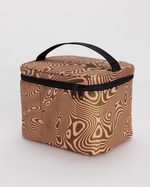 Bolsa De Almuerzo Baggu Puffy Marrones | 806591-CLD