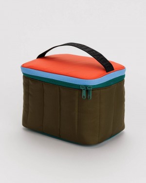 Bolsa De Almuerzo Baggu Puffy Verde Oliva | 145376-ZRB