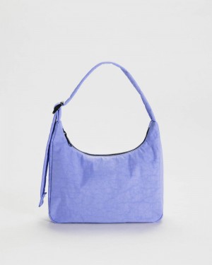 Bolsa De Hombro Baggu Mini Nylon Azules | 743806-IAM