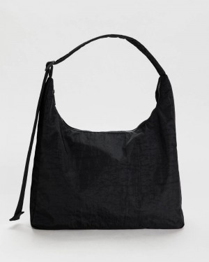 Bolsa De Hombro Baggu Nylon Negras | 716594-BCO
