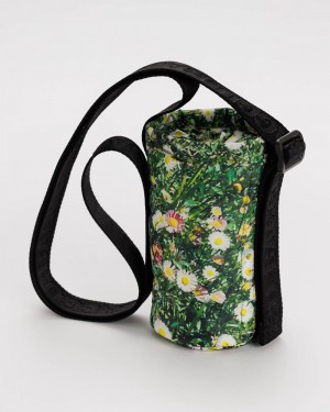Bolsa Outdoor Baggu Puffy Agua Bottle Sling Verde | 198706-QLM