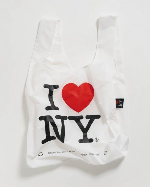 Bolsa Reutilizable Baggu Standard Blancas | 436289-JMP