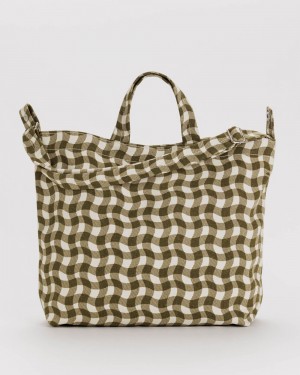 Bolso Tote Baggu Horizontal Duck Marrones | 650397-AMH