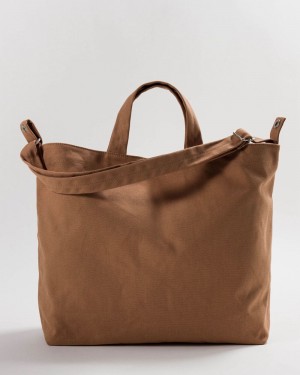 Bolso Tote Baggu Horizontal Duck Marrones | 436571-NHR