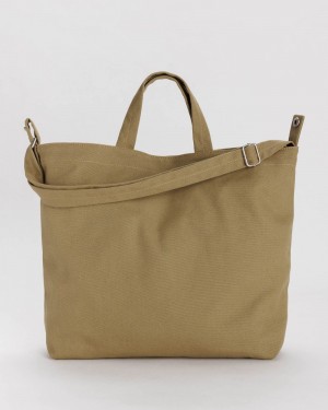 Bolso Tote Baggu Horizontal Duck Verde Oliva | 739184-UGD