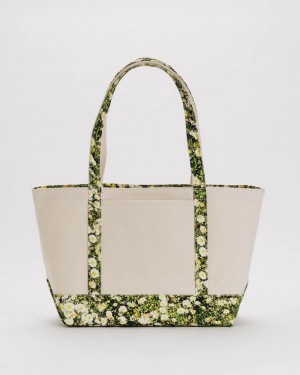 Bolso Tote Baggu Medium Heavyweight Lona Verde | 751320-TRQ