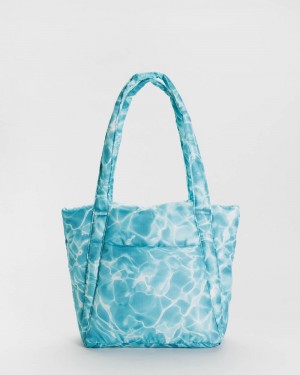 Bolso Tote Baggu Puffy Mini Azules | 245709-AZF