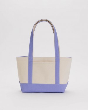 Bolso Tote Baggu Small Heavyweight Lona Azules | 278095-YXI