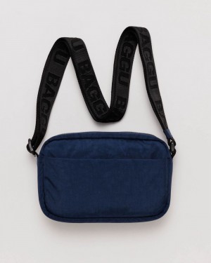 Bolsos Cruzados Baggu Camera Azul Marino | 489107-IAH