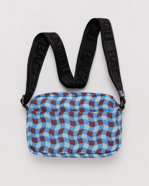 Bolsos Cruzados Baggu Camera Azules | 586942-ZBV