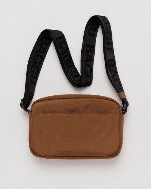 Bolsos Cruzados Baggu Camera Marrones | 876039-CUV