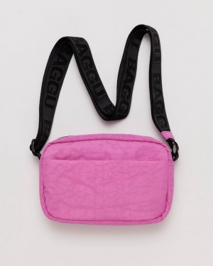 Bolsos Cruzados Baggu Camera Rosas | 516840-ANC