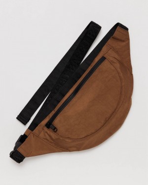 Bolsos Cruzados Baggu Crescent Fanny Pack Marrones | 163258-LNE