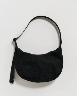 Bolsos Cruzados Baggu Medium Nylon Crescent Negras | 937685-ZEH