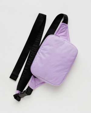 Bolsos Cruzados Baggu Puffy Fanny Pack Moradas | 267490-JOX