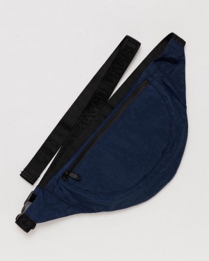 Bolsos De Viaje Baggu Crescent Fanny Pack Azul Marino | 469178-NGD