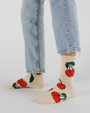 Calcetines Baggu Crew Beige | 974026-ABG
