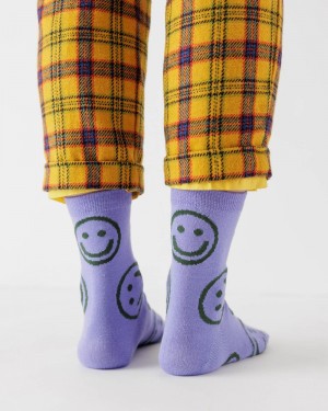 Calcetines Baggu Crew Lavanda | 839541-VDF