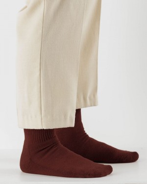 Calcetines Baggu Ribbed Burdeos | 479583-DAZ