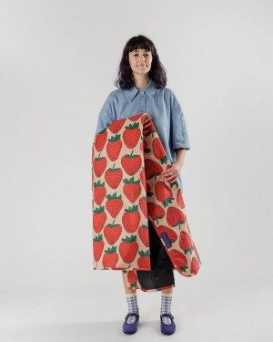 Frazada Baggu Puffy Picnic Coral | 174508-XNM