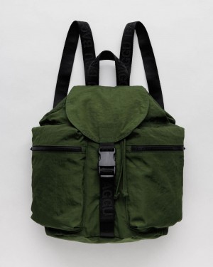 Mochila Baggu Sport Verde Oliva | 257049-EXO