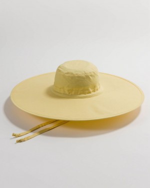 Sombreros Baggu Packable Sun Amarillo | 728103-WZU