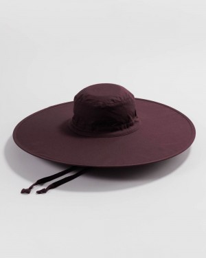 Sombreros Baggu Packable Sun Marrones Oscuro | 630428-QBF