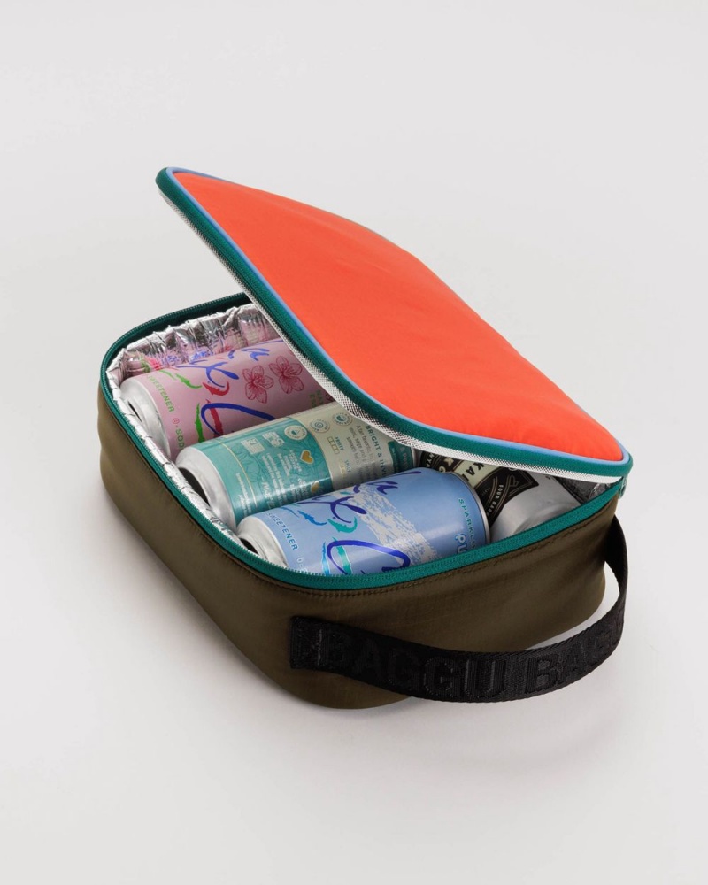Bolsa De Almuerzo Baggu Lunch Box Marrones | 486532-JTN