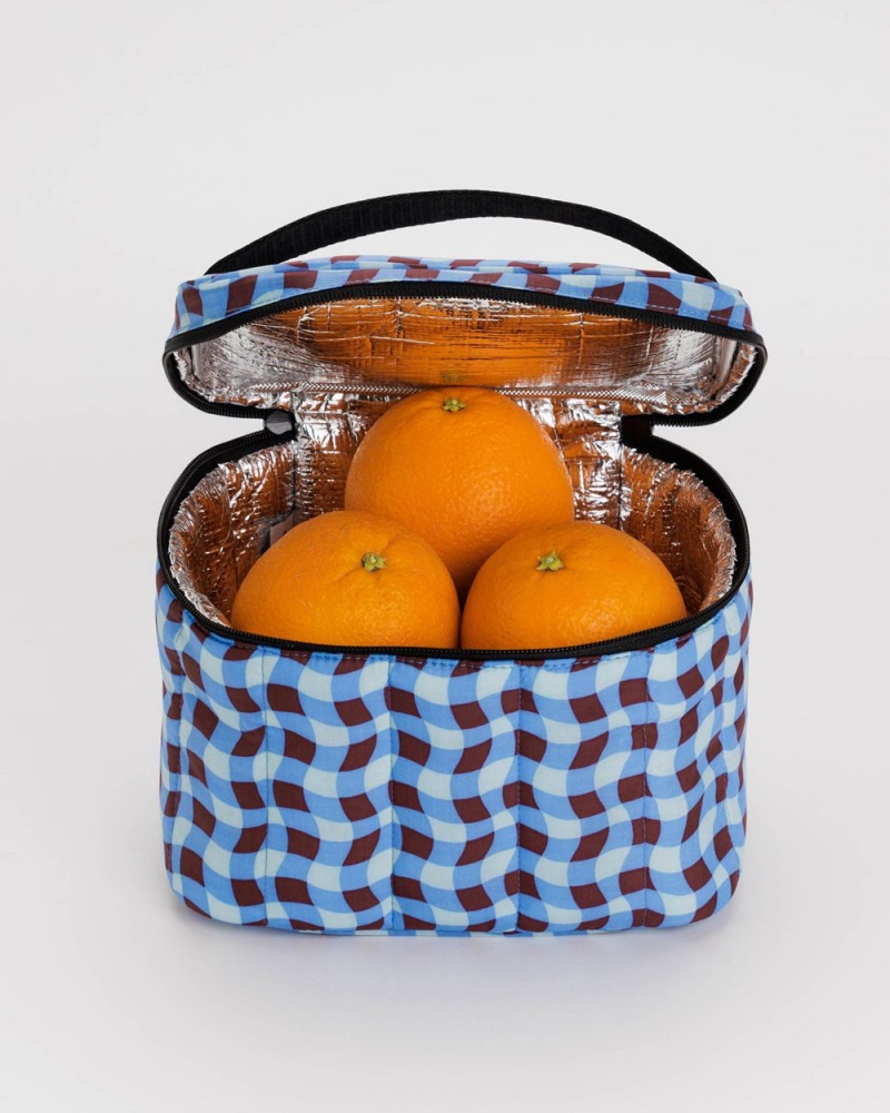 Bolsa De Almuerzo Baggu Puffy Azules | 879416-PBG