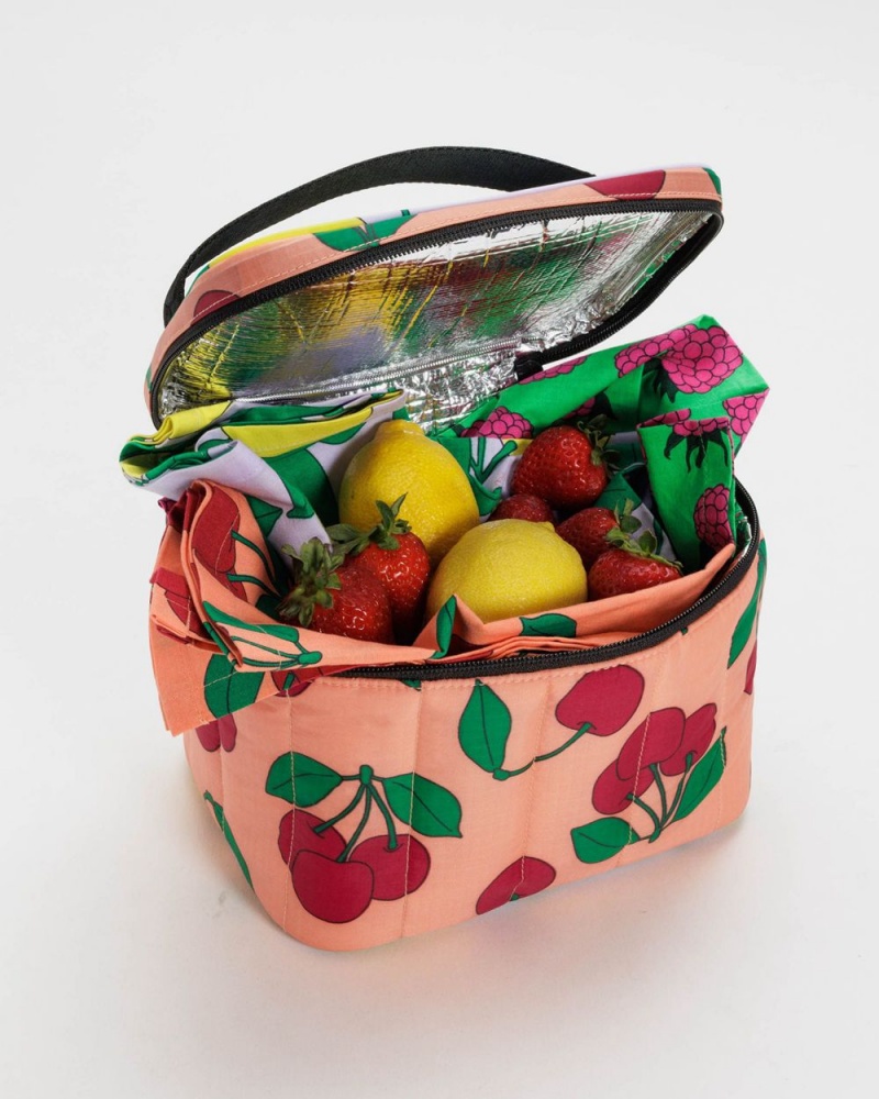 Bolsa De Almuerzo Baggu Puffy Coral | 051894-VUP