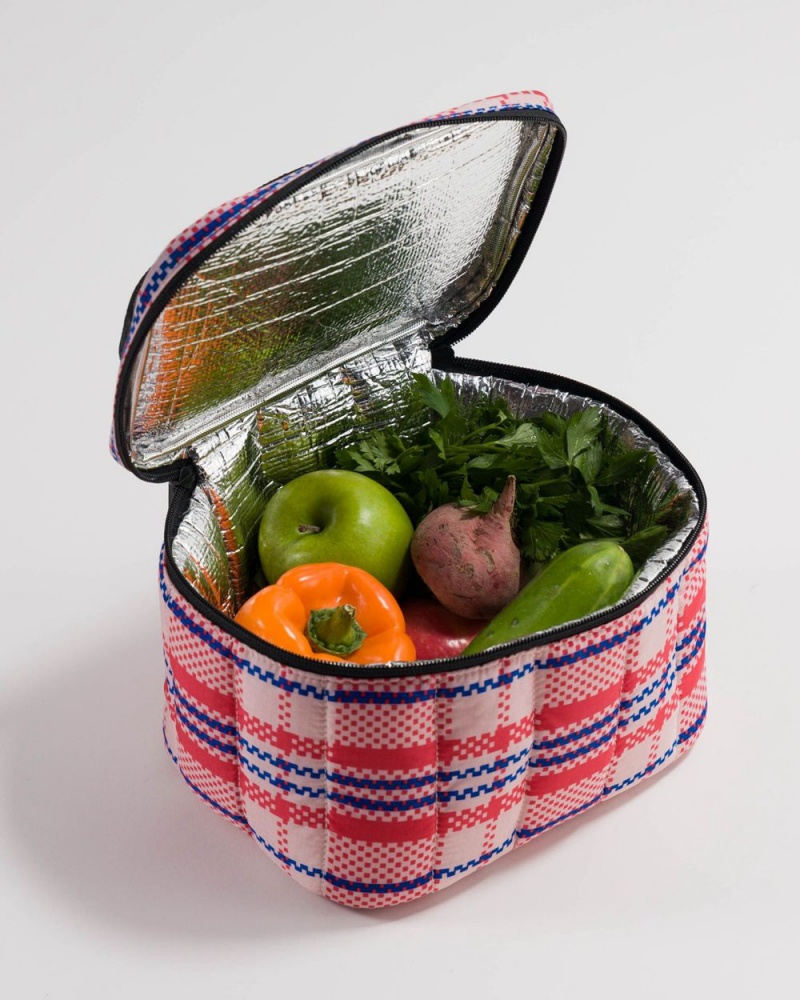 Bolsa De Almuerzo Baggu Puffy Rosas | 708426-GRE