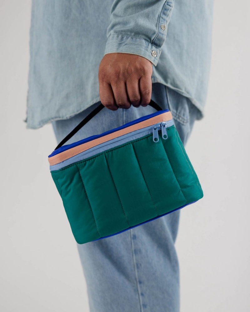 Bolsa De Almuerzo Baggu Puffy Verde | 624509-NBY
