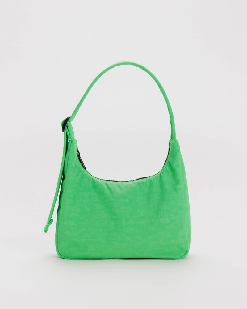 Bolsa De Hombro Baggu Mini Nylon Verde | 723619-TUG