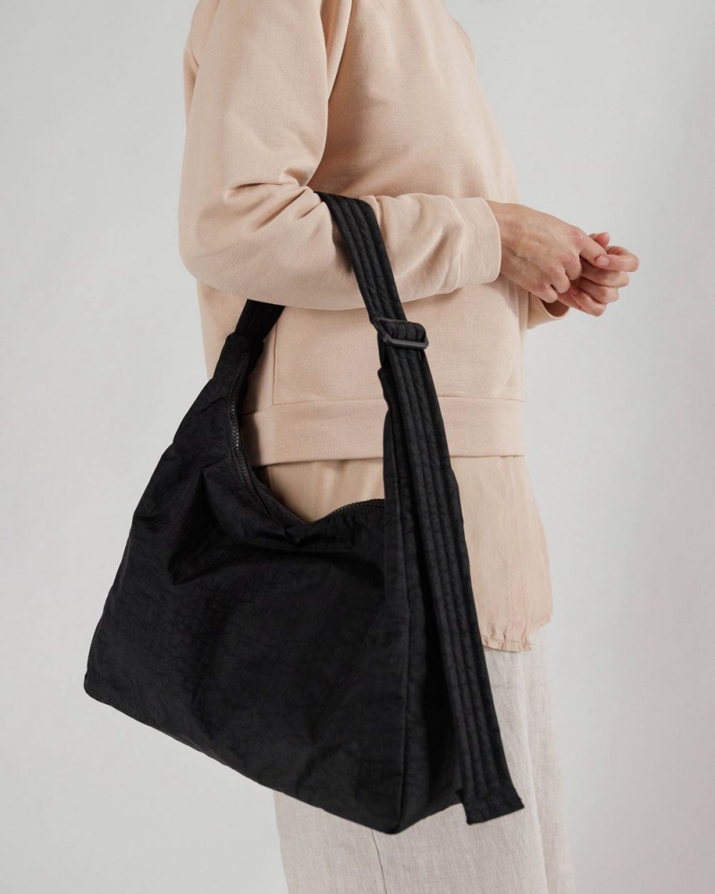 Bolsa De Hombro Baggu Nylon Negras | 716594-BCO