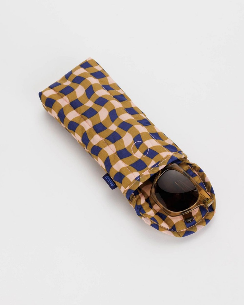 Bolsa Estuche Baggu Puffy Glasses Sleeve Marrones | 692581-TJI