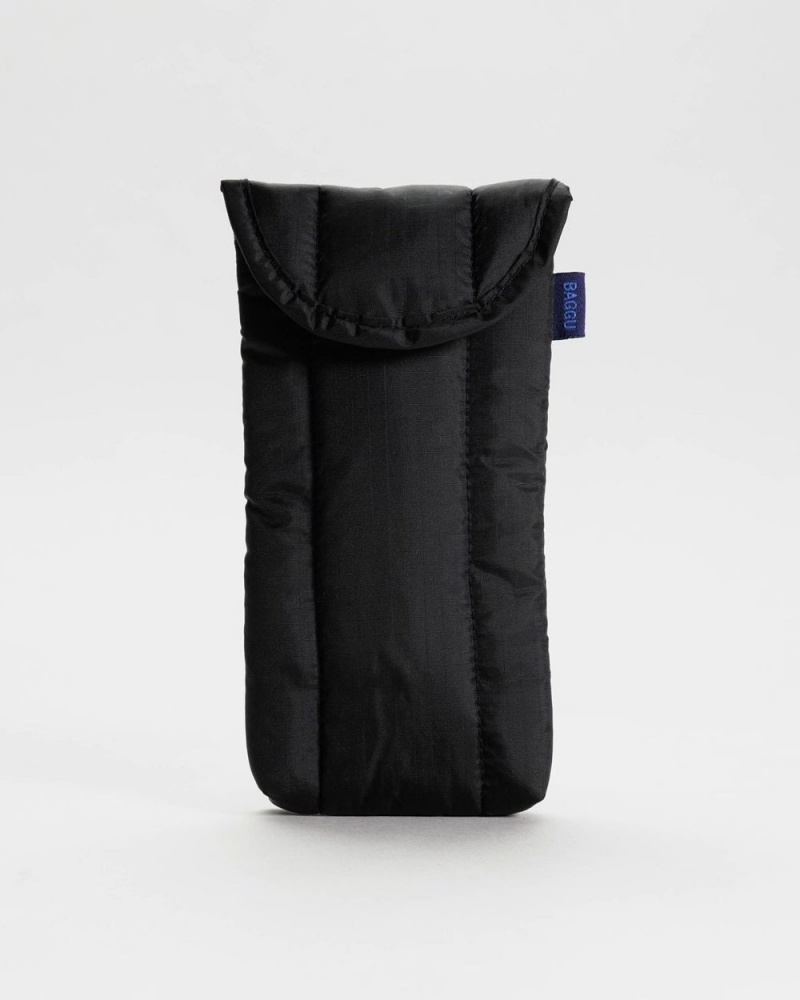 Bolsa Estuche Baggu Puffy Glasses Sleeve Negras | 075946-IFH