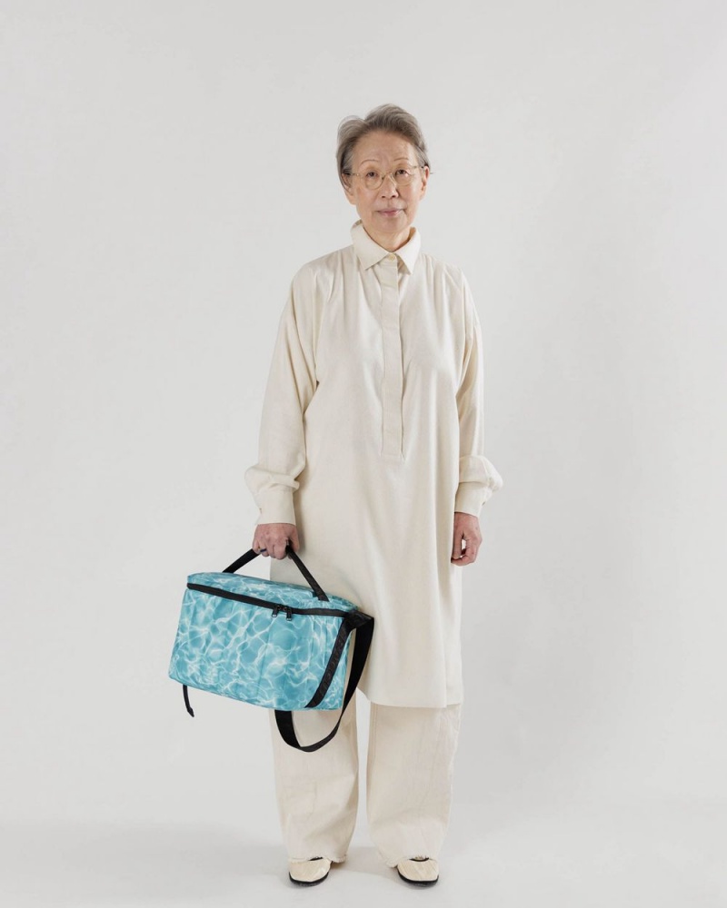 Bolsa Nevera Baggu Puffy Azules | 280357-JNP