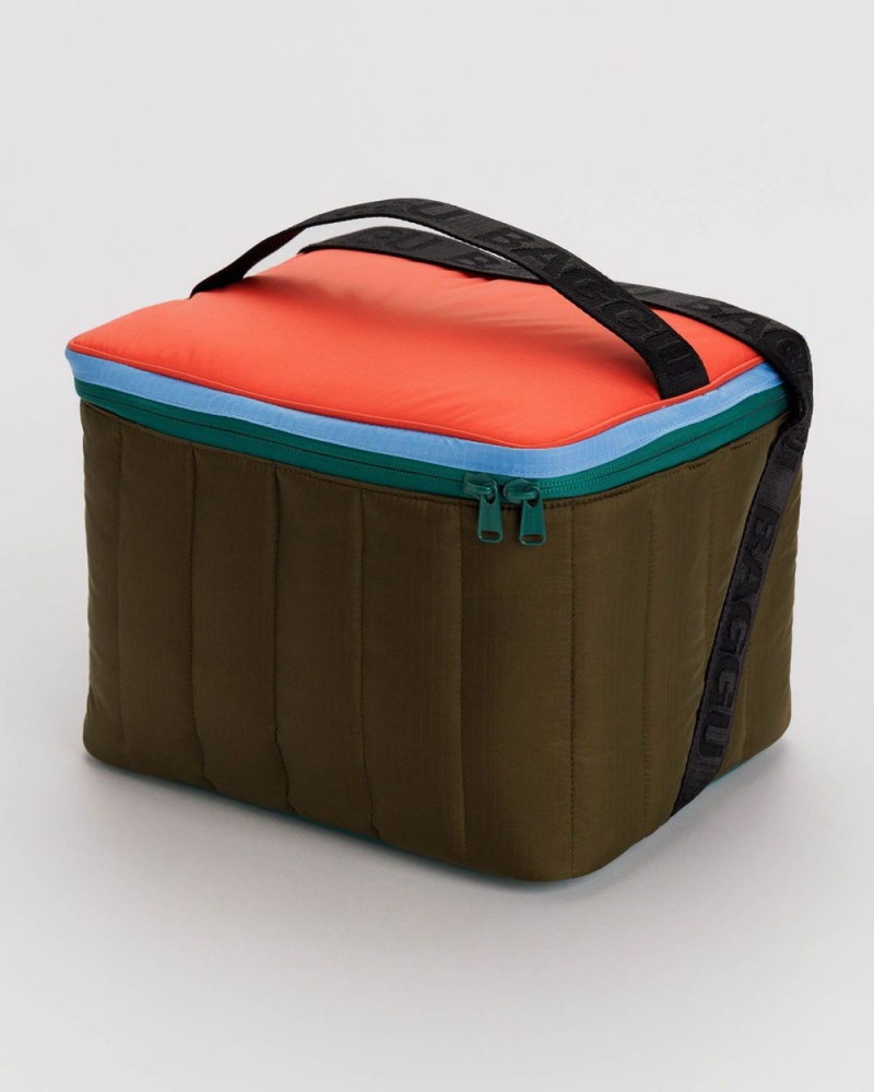 Bolsa Nevera Baggu Puffy Verde Oliva | 016293-YUN