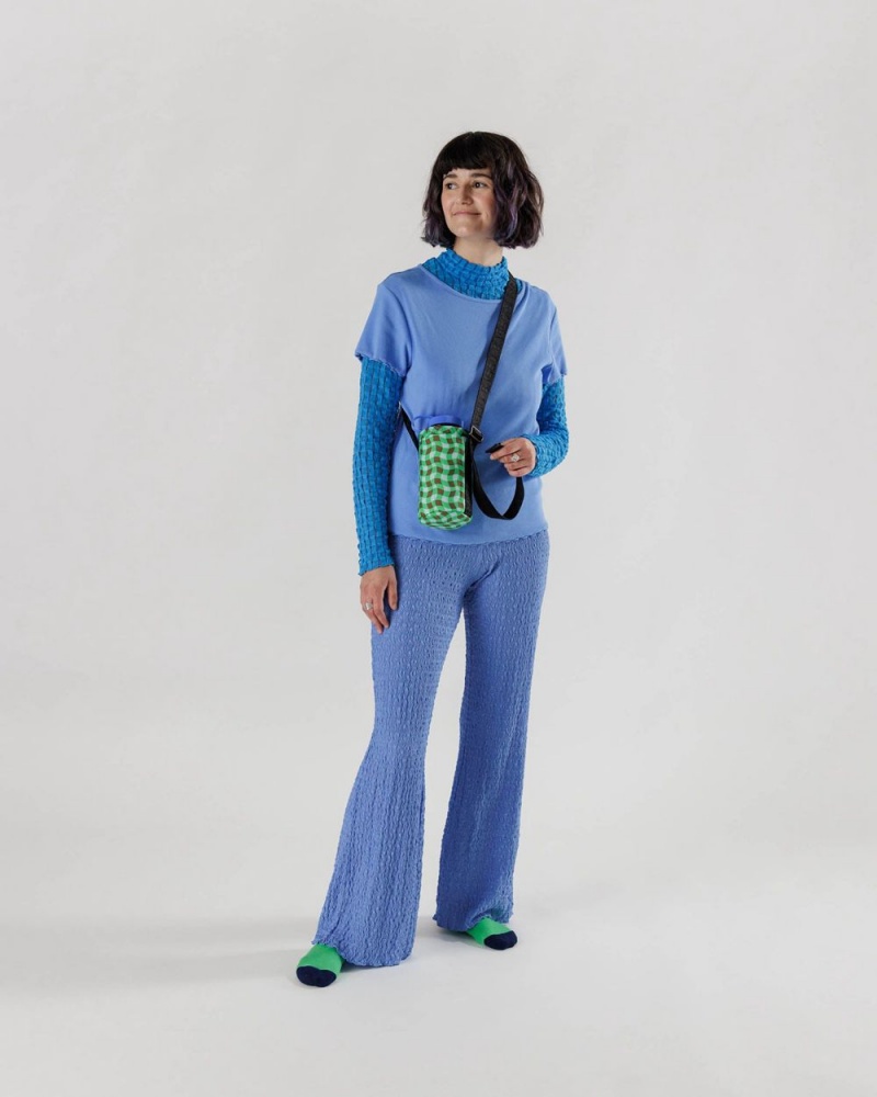 Bolsa Outdoor Baggu Puffy Agua Bottle Sling Verde | 708136-IAV