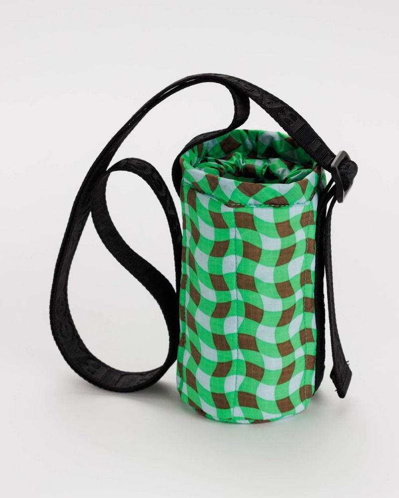 Bolsa Outdoor Baggu Puffy Agua Bottle Sling Verde | 708136-IAV