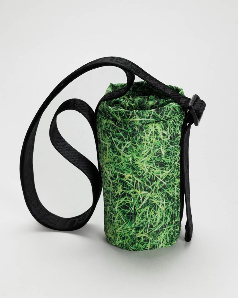Bolsa Outdoor Baggu Puffy Agua Bottle Sling Verde | 693481-DGM
