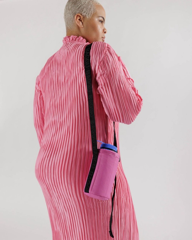 Bolsa Outdoor Baggu Puffy Agua Bottle Sling Rosas | 459613-VGT