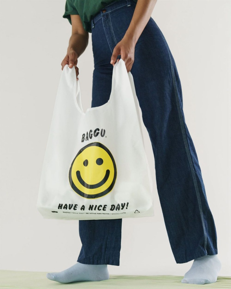 Bolsa Reutilizable Baggu Standard Blancas | 294680-YSH