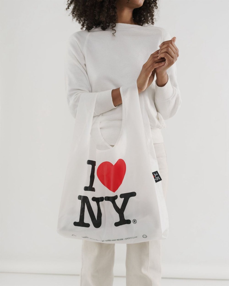 Bolsa Reutilizable Baggu Standard Blancas | 436289-JMP