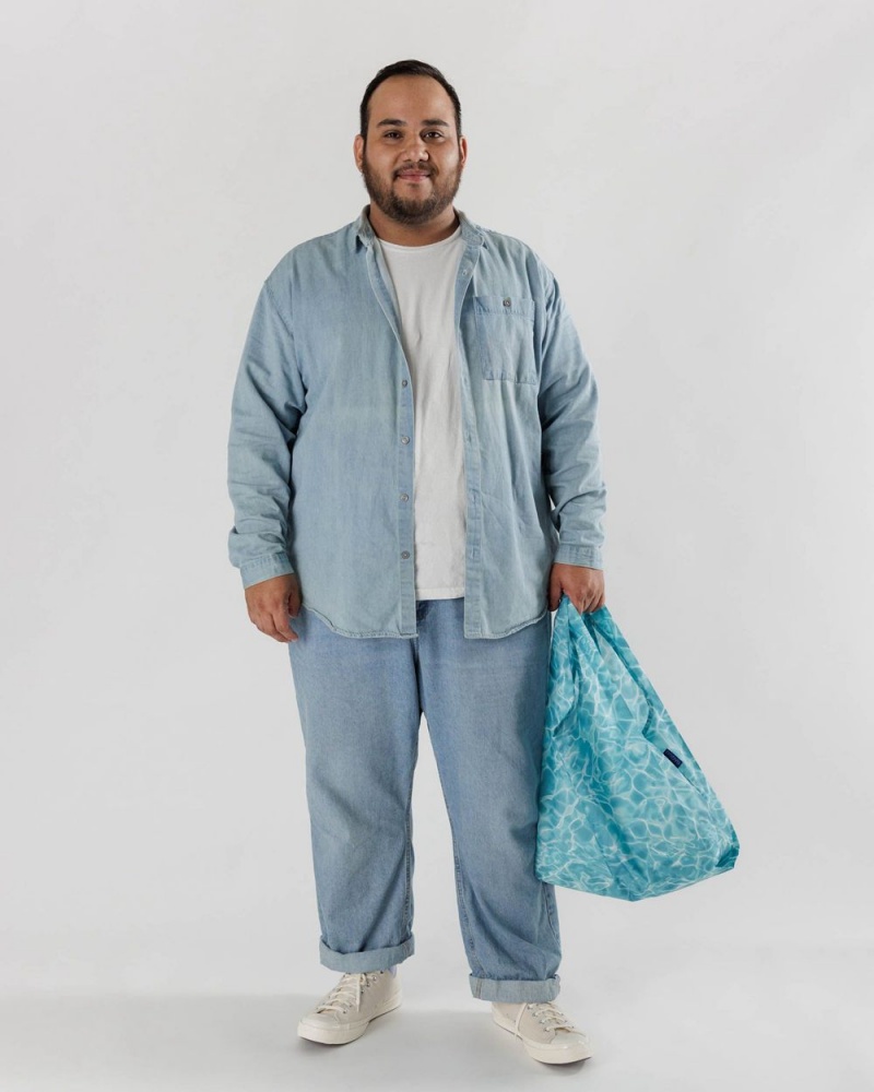 Bolsa Reutilizable Baggu Standard Turquesa | 041872-NAR