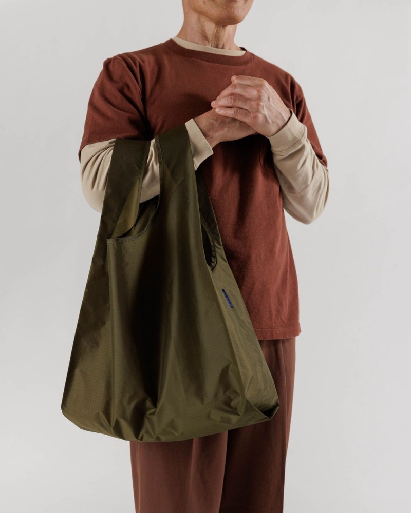 Bolsa Reutilizable Baggu Standard Verde Oliva | 021986-BIK