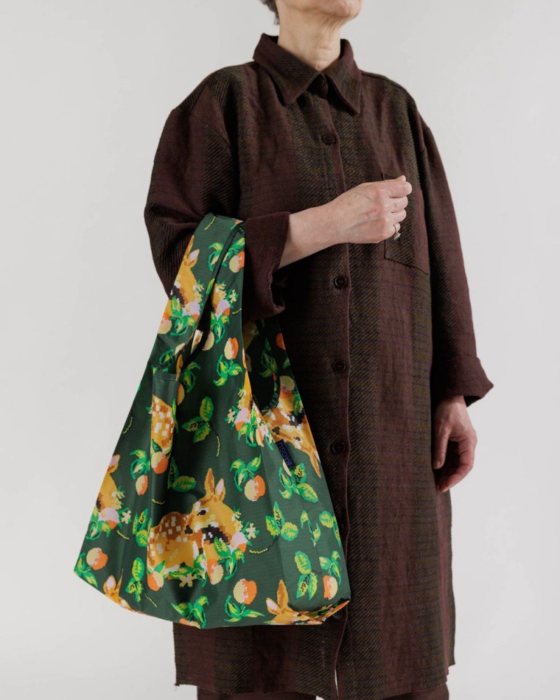 Bolsa Reutilizable Baggu Standard Verde | 459613-ZGW