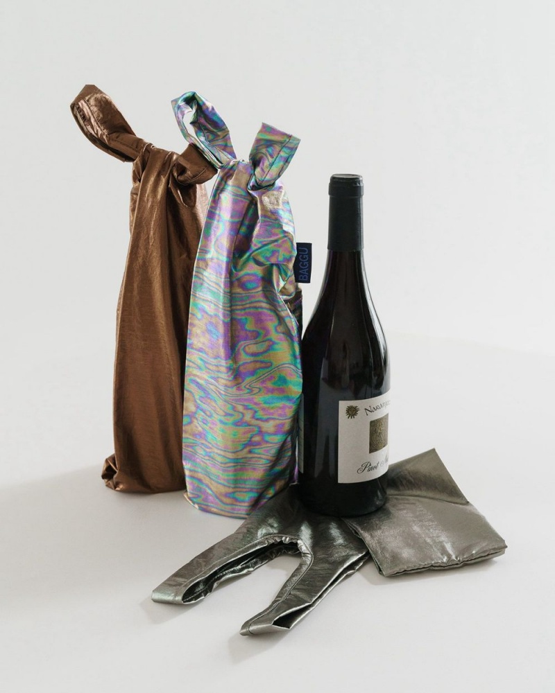 Bolsa Reutilizable Baggu Wine Set of 3 Multicolor | 467108-DEB