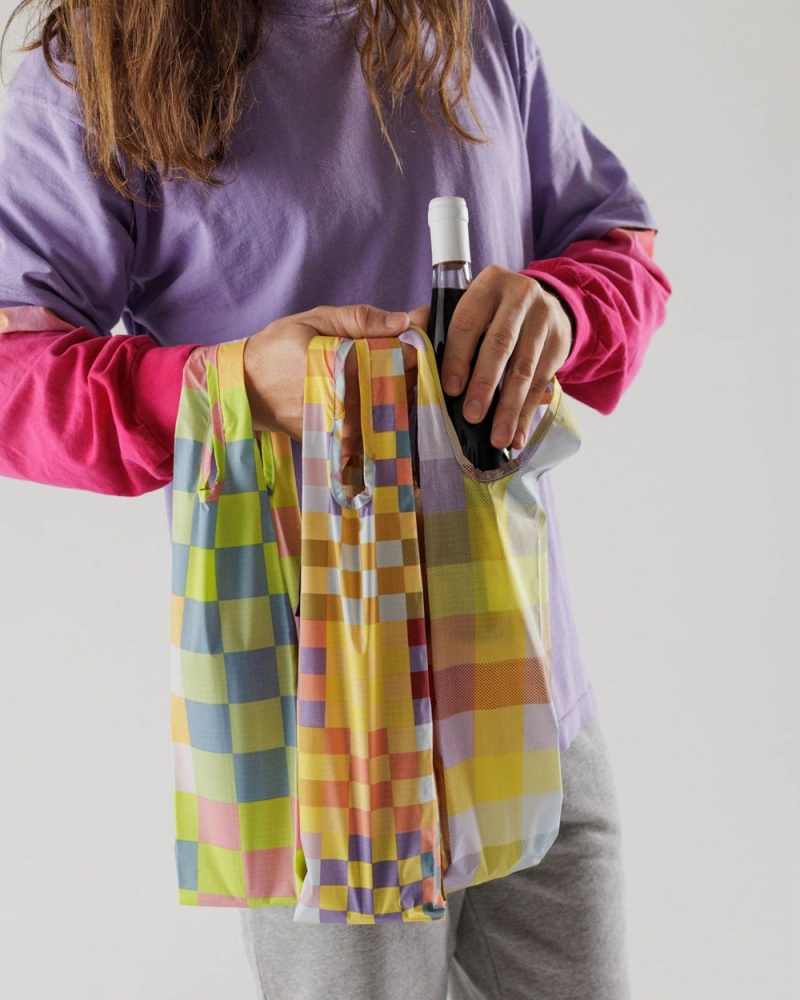 Bolsa Reutilizable Baggu Wine Set of 3 Multicolor | 674051-NGB